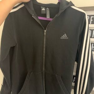 adidas zip up hoodie